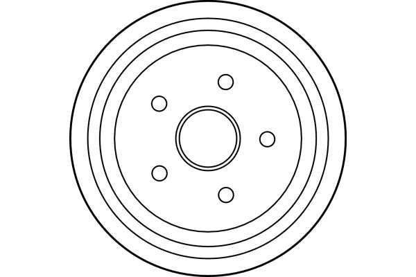 Tambour de frein TRW DB4145
