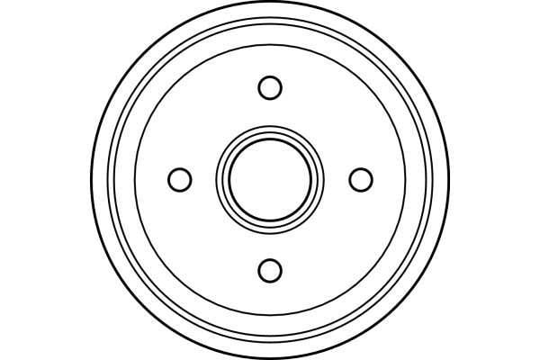 Tambour de frein TRW DB4160