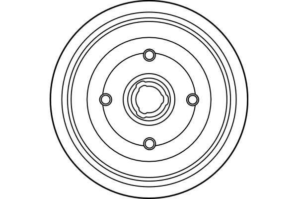 Tambour de frein TRW DB4161