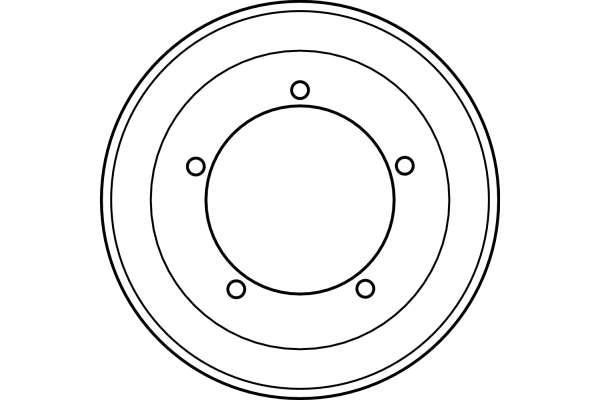 Tambour de frein TRW DB4166