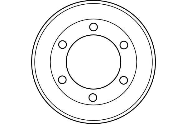 Tambour de frein TRW DB4167