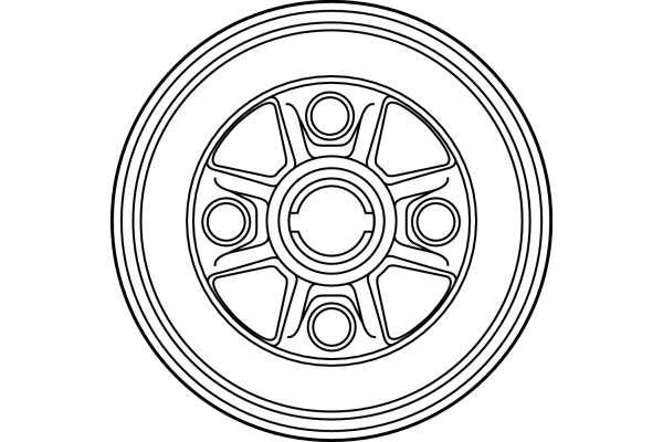 Tambour de frein TRW DB4181
