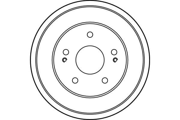 Tambour de frein TRW ref. DB4223