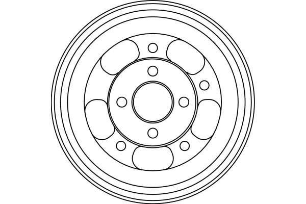 Tambour de frein TRW DB4231