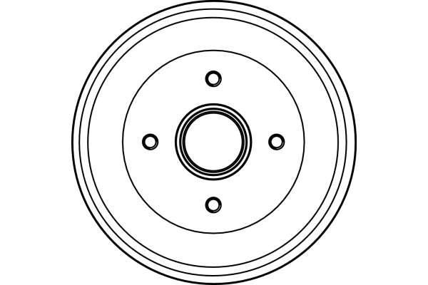 Tambour de frein TRW DB4238
