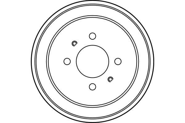 Tambour de frein TRW ref. DB4240