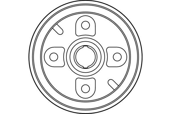 Tambour de frein TRW DB4251