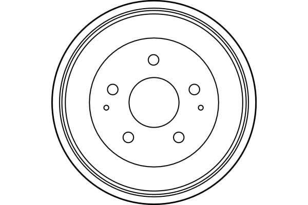 Tambour de frein TRW DB4252