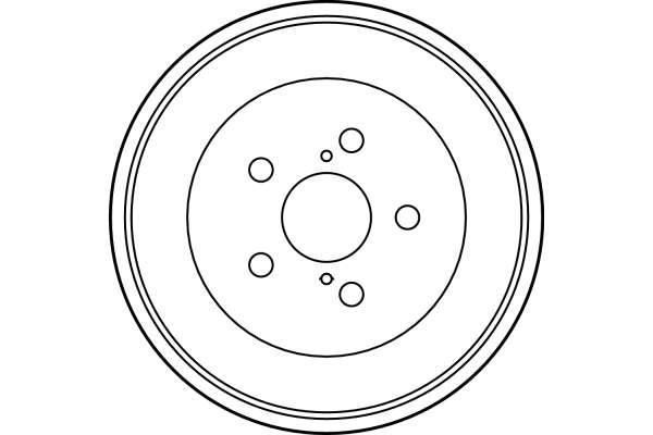 Tambour de frein TRW DB4257