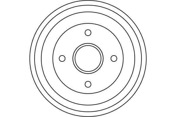 Tambour de frein TRW DB4275