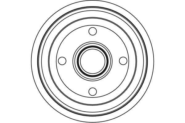 Tambour de frein TRW DB4276