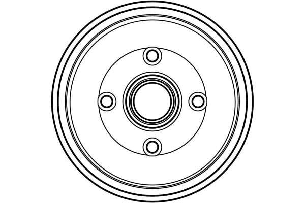 Tambour de frein TRW DB4277