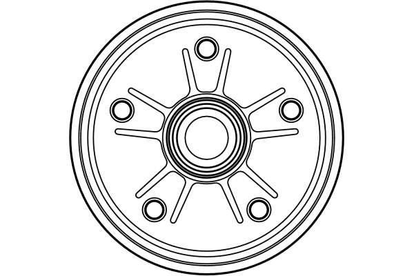 Tambour de frein TRW DB4280
