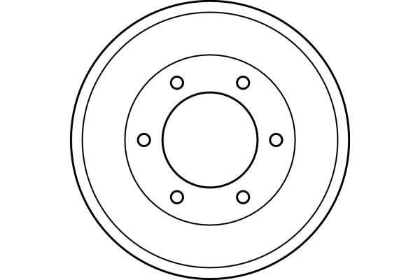 Tambour de frein TRW DB4281