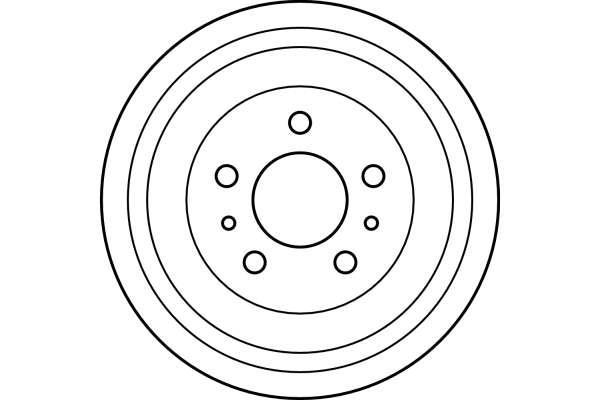 Tambour de frein TRW DB4284