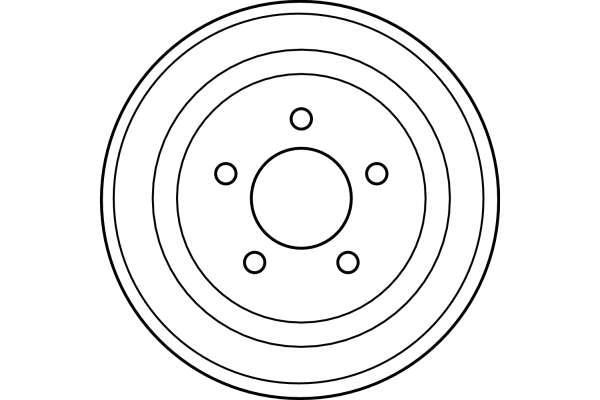 Tambour de frein TRW ref. DB4287