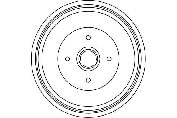 Tambour de frein TRW DB4289