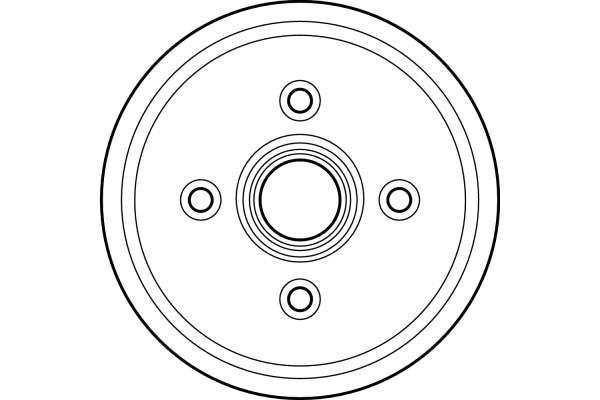 Tambour de frein TRW DB4306