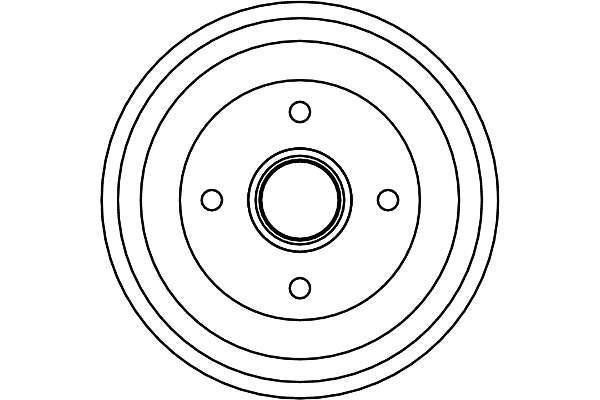 Tambour de frein TRW DB4308