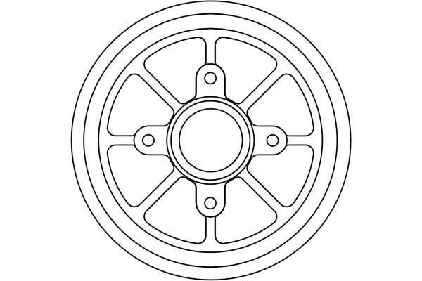 Tambour de frein TRW DB4310