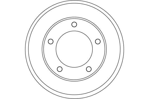Tambour de frein TRW DB4316