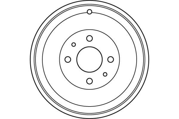 Tambour de frein TRW DB4387