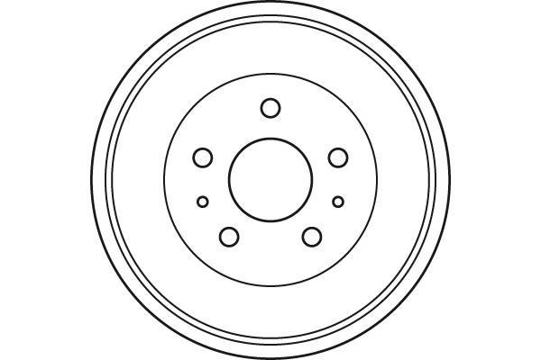 Tambour de frein TRW ref. DB4392