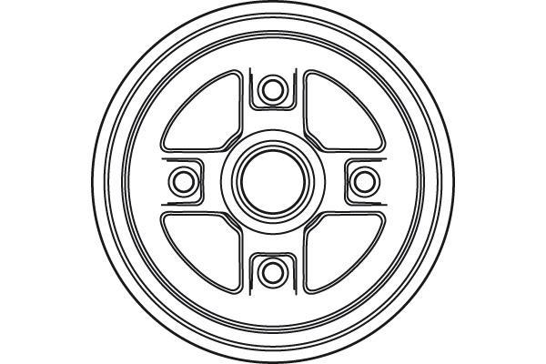Tambour de frein TRW DB4395