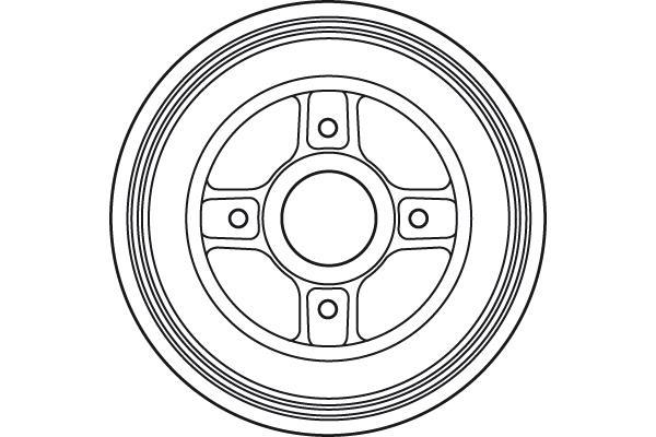 Tambour de frein TRW ref. DB4400