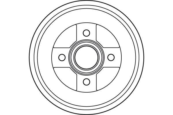 Tambour de frein TRW DB4404