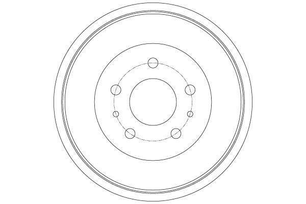 Tambour de frein TRW DB4427