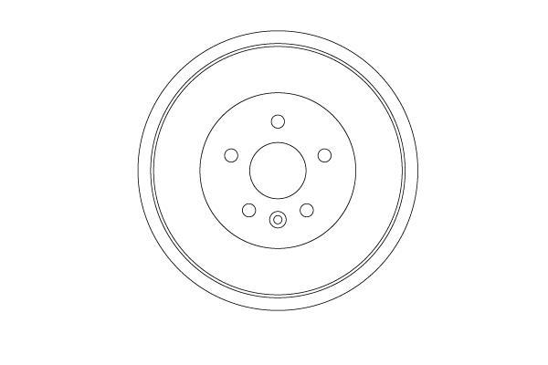 Tambour de frein TRW DB4445