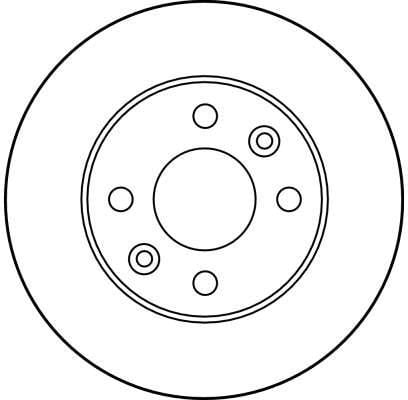 Disques de frein TRW ref. DF1015