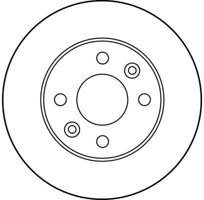 Disques de frein TRW ref. DF1016