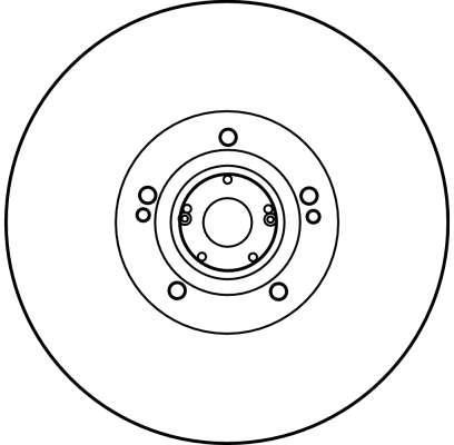 Disques de frein TRW DF1021
