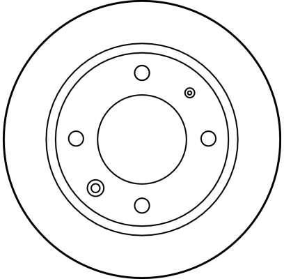 Disques de frein TRW DF1117