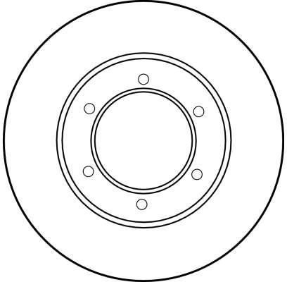 Disques de frein TRW DF1418