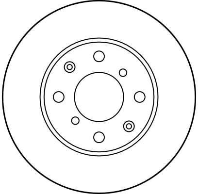 Disques de frein TRW DF1436