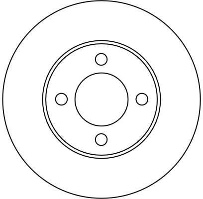 Disques de frein TRW ref. DF1521