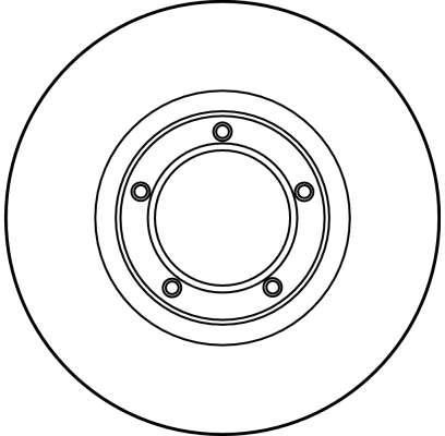 Disques de frein TRW ref. DF1622
