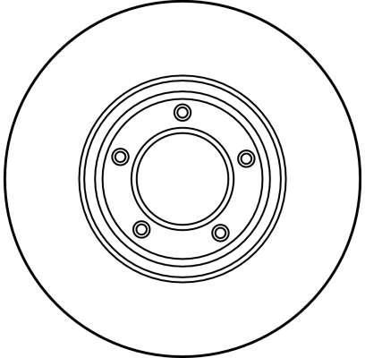 Disques de frein TRW DF1642