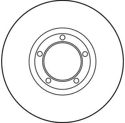 Disques de frein TRW DF1653