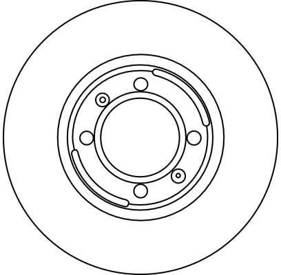 Disques de frein TRW DF1708