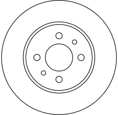 Disques de frein TRW DF1722