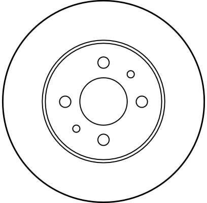 Disques de frein TRW DF1727