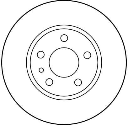 Disques de frein TRW DF1739