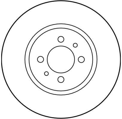 Disques de frein TRW DF1743