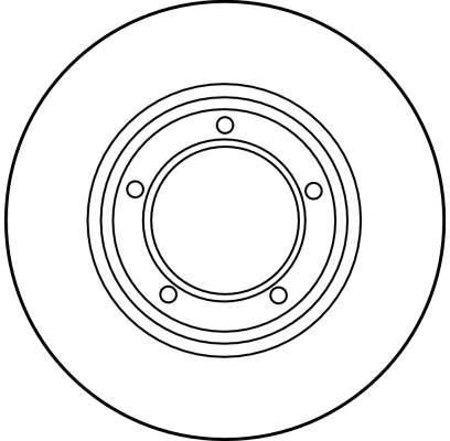 Disques de frein TRW DF1833