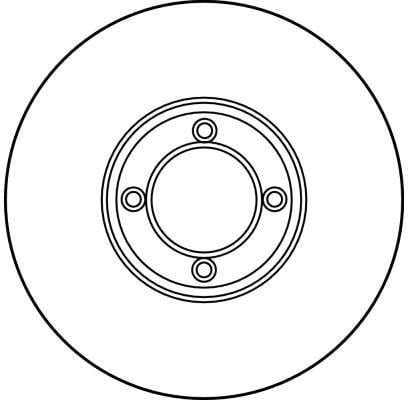 Discos de freno TRW ref. DF1856
