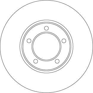 Disques de frein TRW ref. DF1876